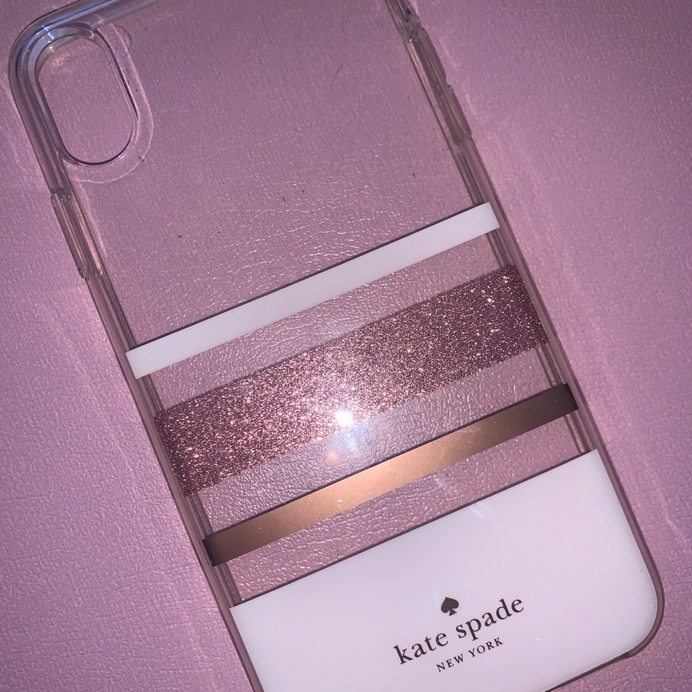 kate spade stripped case for iphone xs max